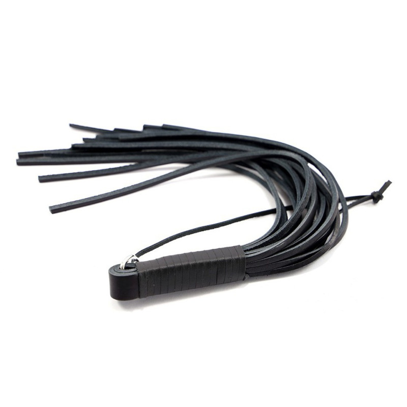 Kiotos Martinet en cuir Whip Stiff 33cm